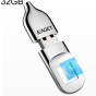 Высокотехнологичный зашифрованный флеш-накопитель MyPads 32 Гб USB 2.0 карта безопасности c распознаванием отпечатка пальцев